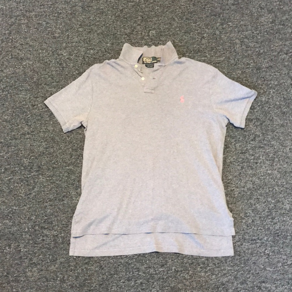 Men’s Ralph Lauren stretch mesh polo shirt.